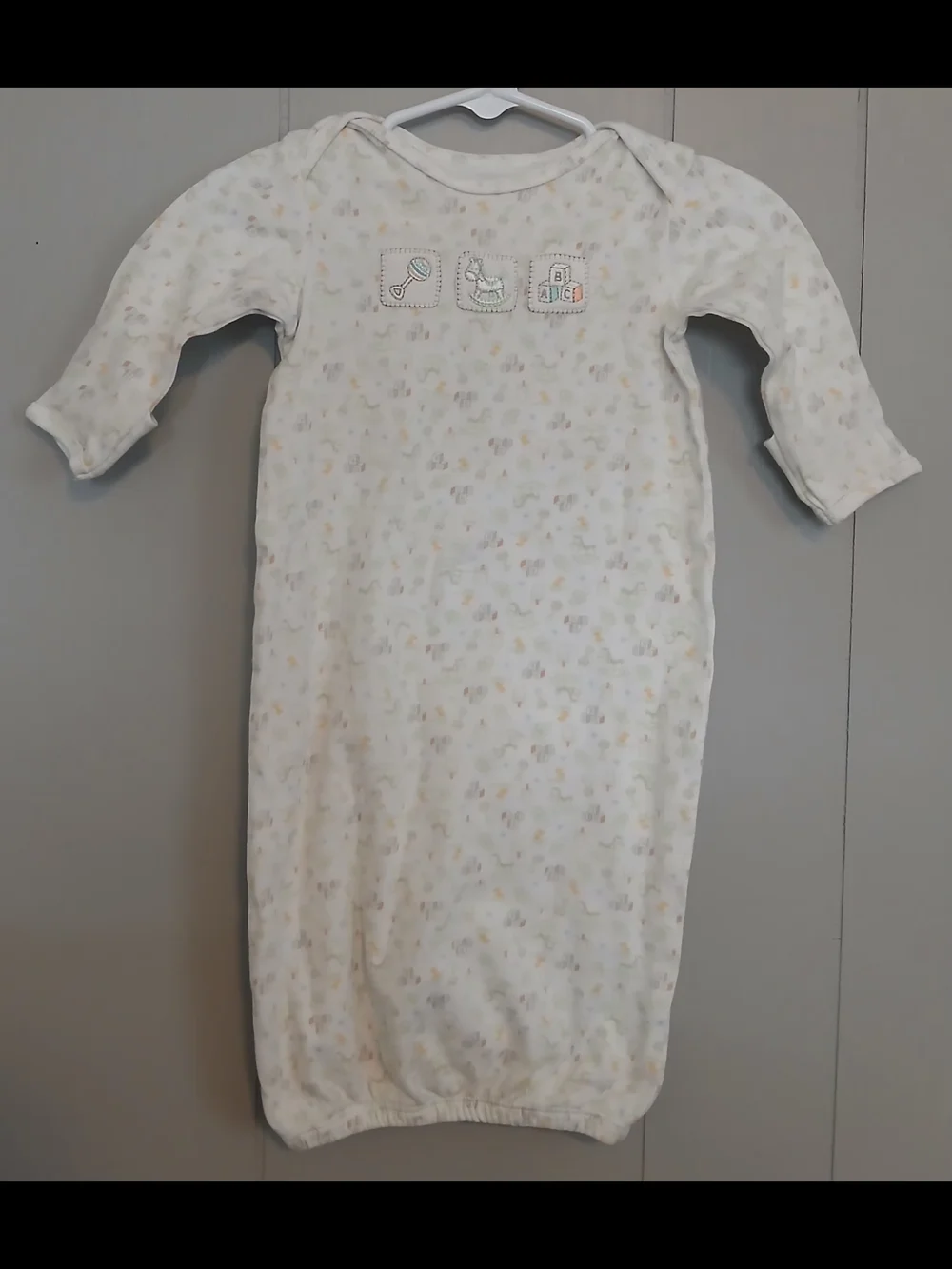 Carters Vintage 0-3 Months Toys Sleep Gown Sack